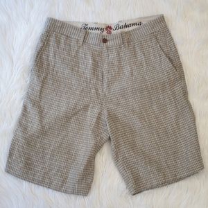 Tommy Bahama Mens Shorts Flat Front Casual 30